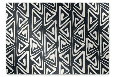Tapis protection sol Motif géométrique