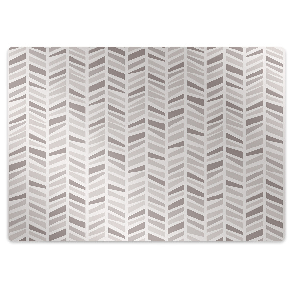 Tapis de chaise Motif à chevrons