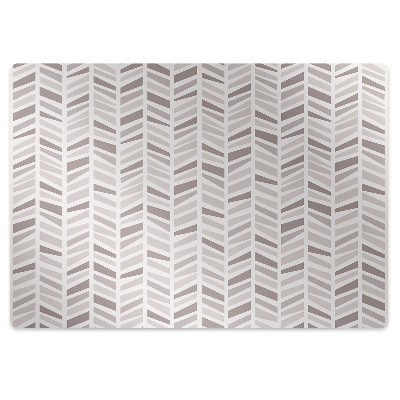 Tapis de chaise Motif à chevrons
