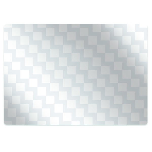 Tapis protection sol Motif de carrés 3d