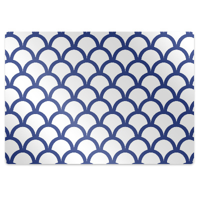 Tapis pour chaise de bureau Motif écailles de poisson