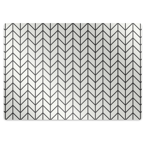 Tapis de chaise Motif à chevrons