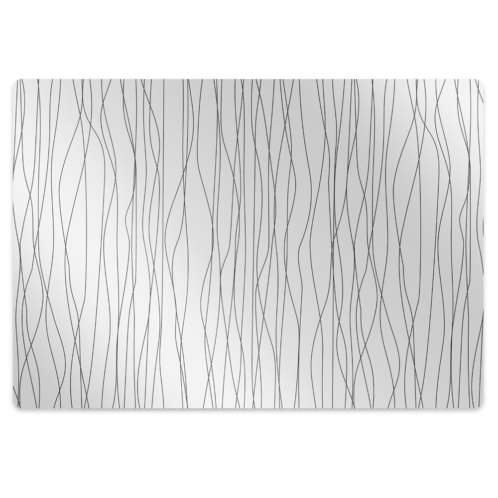 Tapis de chaise de bureau Désordre