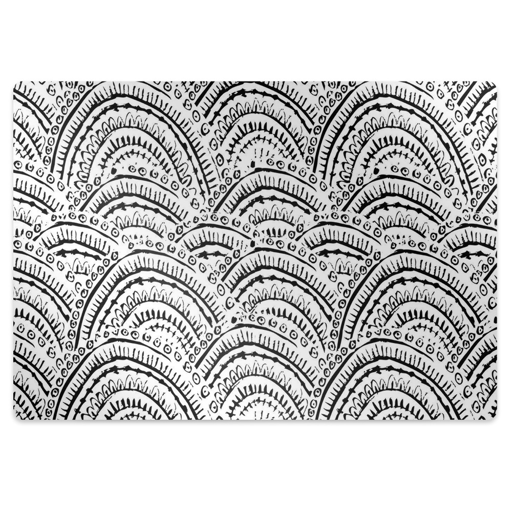 Tapis de protection de sol Motif abstrait
