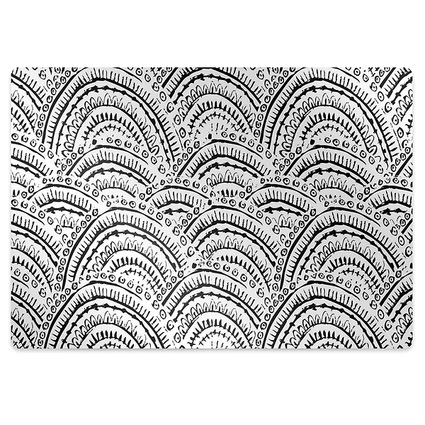 Tapis de protection de sol Motif abstrait