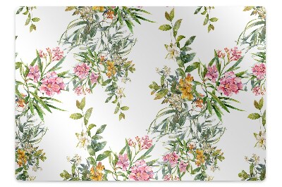 Tapis fauteuil bureau Arbres au printemps