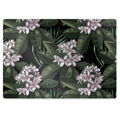 Tapis de chaise Fleurs exotiques