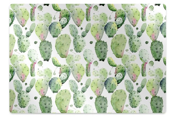 Tapis bureau Cactus exotique