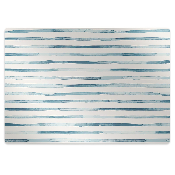 Tapis de chaise Lignes horizontales peintes