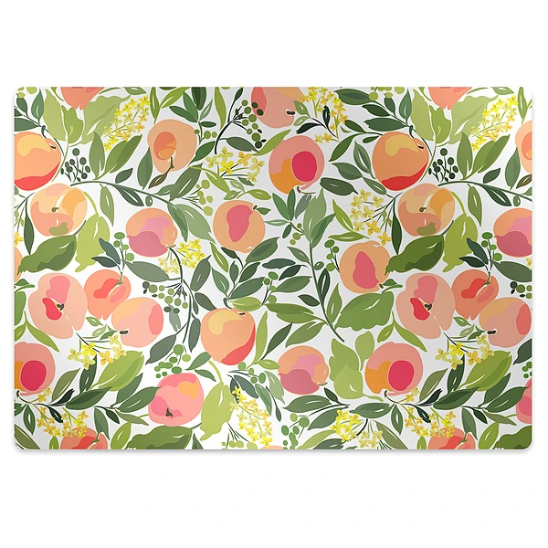 Tapis fauteuil bureau Bosquet de fruits