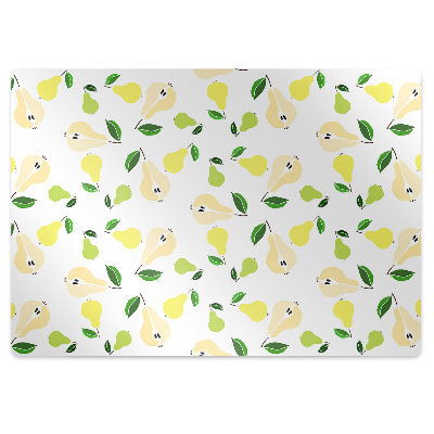 Tapis de chaise de bureau Fruits jaunes