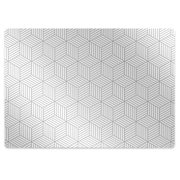 Tapis bureau Motif tridimensionnel