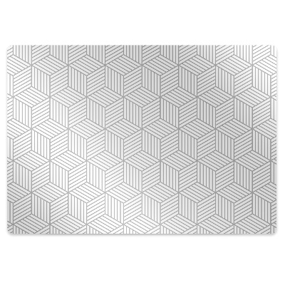 Tapis bureau Motif tridimensionnel