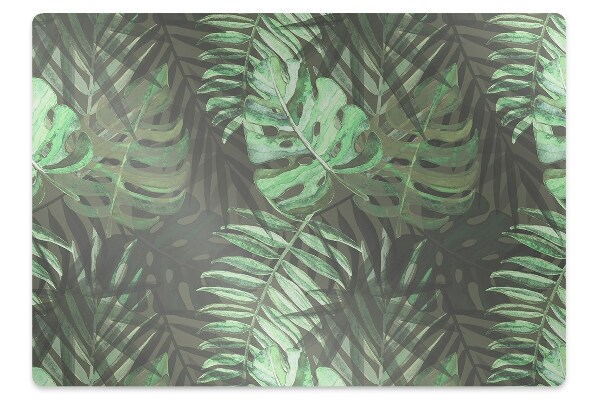 Tapis de protection de sol Plante tropicale insolite