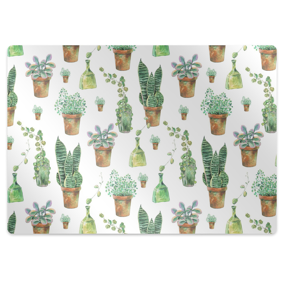 Tapis protection sol Plantes en pots