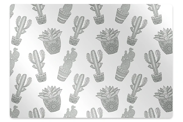 Tapis protection sol Flore mexicaine