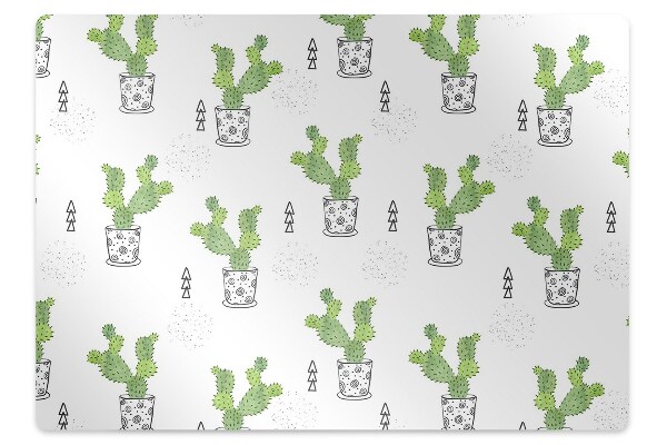 Tapis de protection de sol Cactus en pots