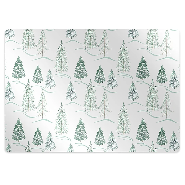 Tapis protège sol Forêt dessinée