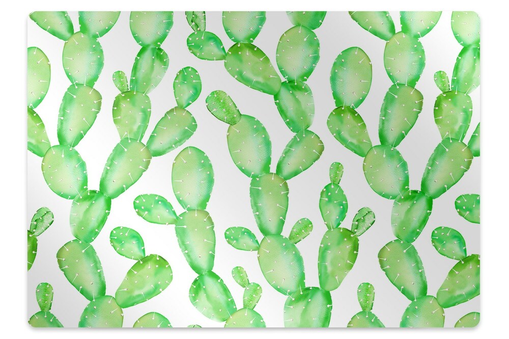Tapis de protection de sol Cactus de couleur claire