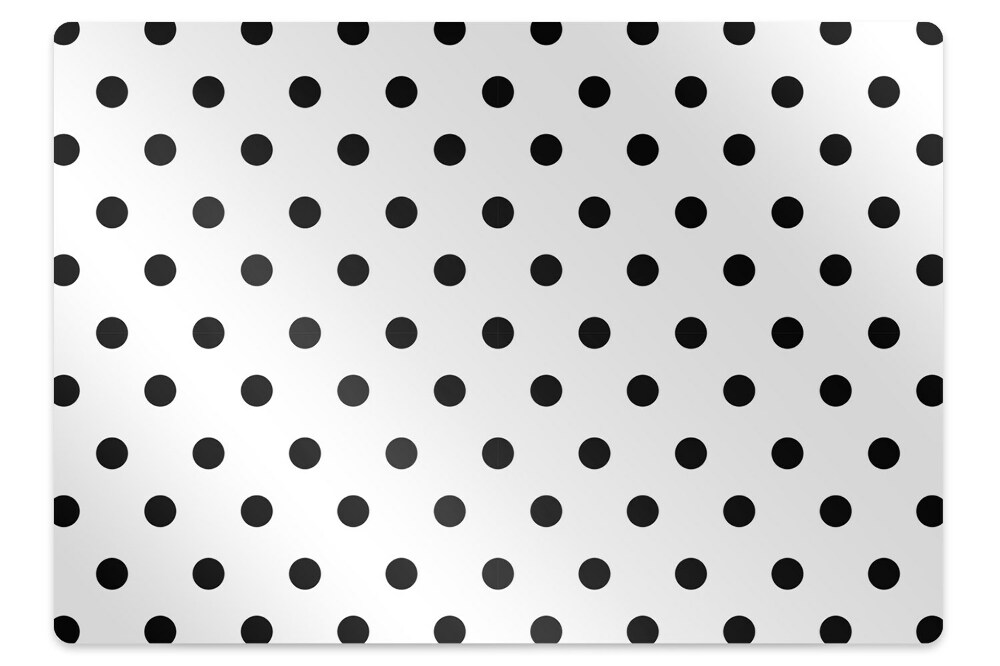 Tapis de chaise de bureau Points