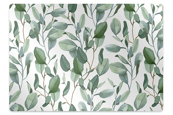 Tapis bureau Feuilles des tropiques