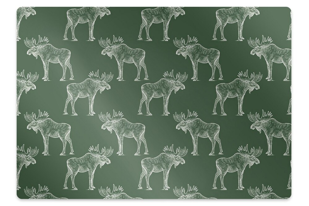 Tapis protection sol Elans entourés de verdure