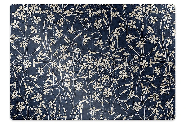 Tapis bureau Décoration florale