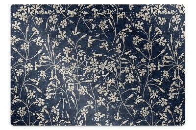 Tapis bureau Décoration florale