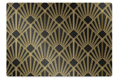 Tapis protection sol Art déco