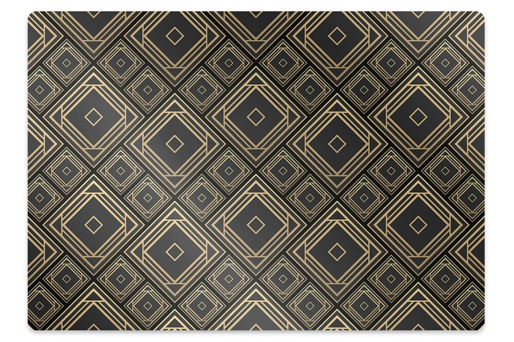 Tapis de chaise Illusion géométrique