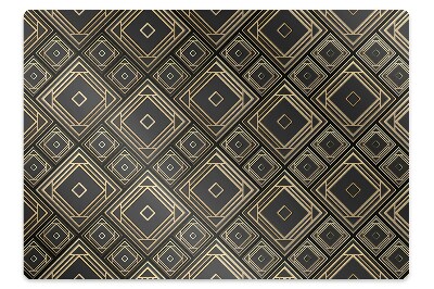 Tapis de chaise Illusion géométrique