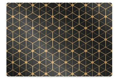 Tapis de protection de sol Hexagones
