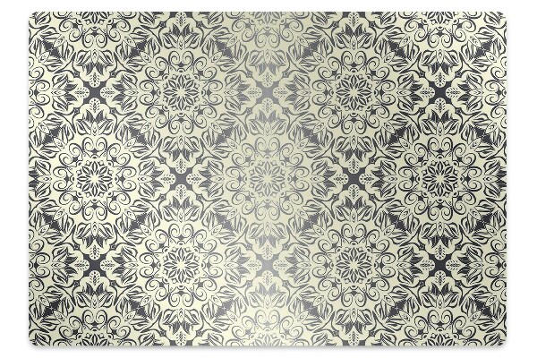 Tapis de chaise de bureau Motif floral