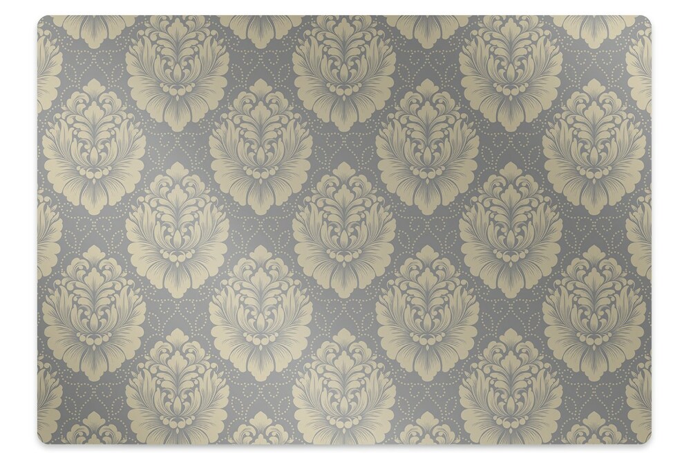 Tapis de chaise de bureau Motif Adamasque