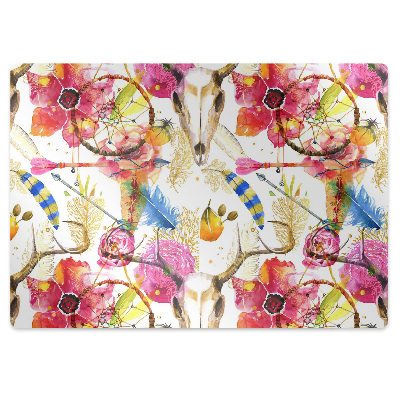 Tapis de chaise de bureau Ornement indien