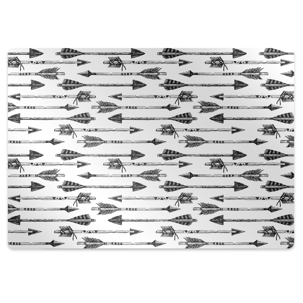 Tapis de chaise de bureau Flèches