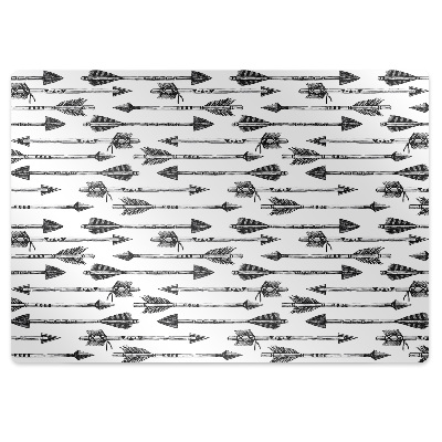 Tapis de chaise de bureau Flèches