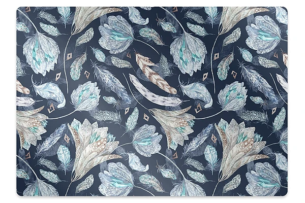 Tapis bureau Motif boho