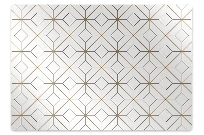 Tapis protège sol Formes géométriques