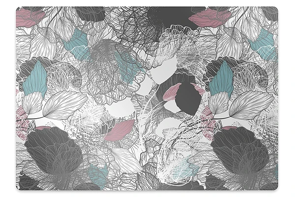 Tapis de chaise Motif floral