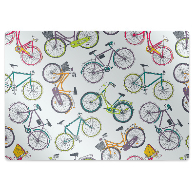 Tapis protège sol Bicyclettes rétro