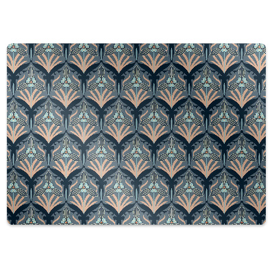 Tapis de chaise Fleurs rétro