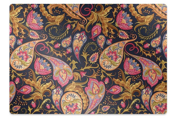 Tapis protection sol Magnifique motif oriental