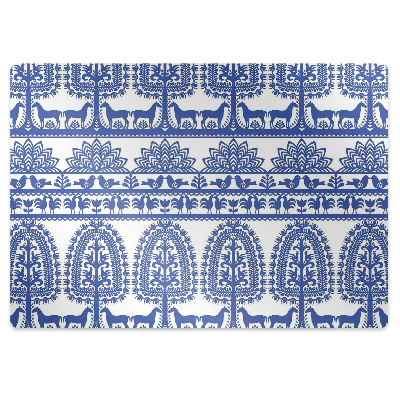 Tapis protège sol Motif Kurpie