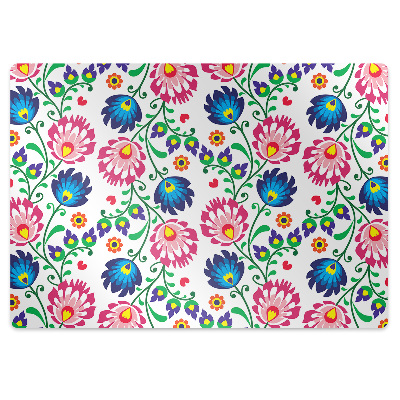 Tapis bureau Motif folklorique polonais