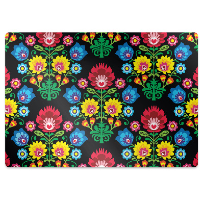Tapis protège sol Motif folklorique
