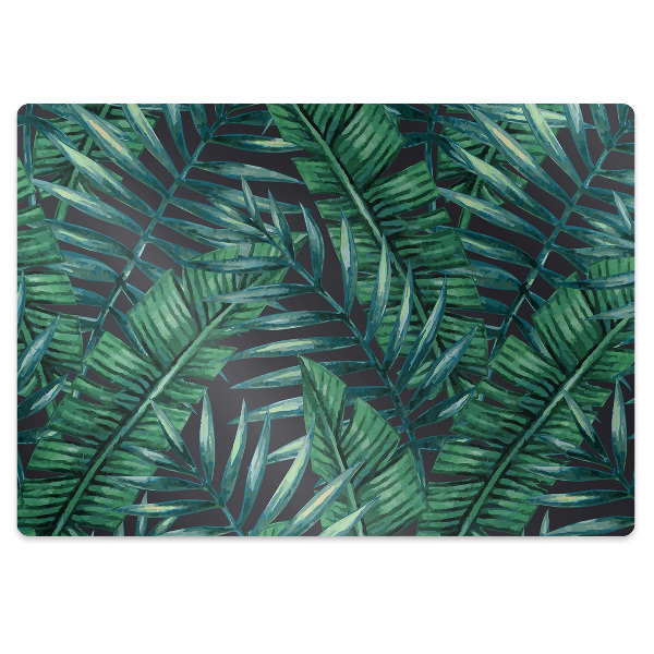 Tapis de chaise Feuilles exotiques