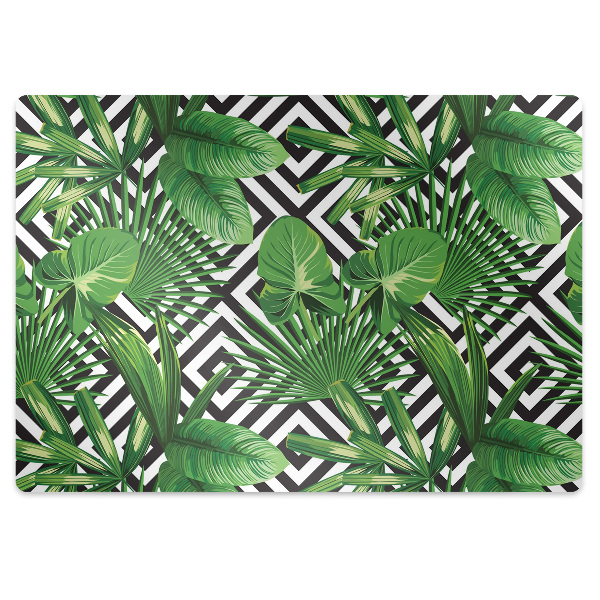 Tapis de protection de sol Feuilles exotiques