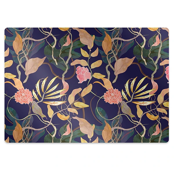 Tapis de chaise de bureau Végétation sous-marine
