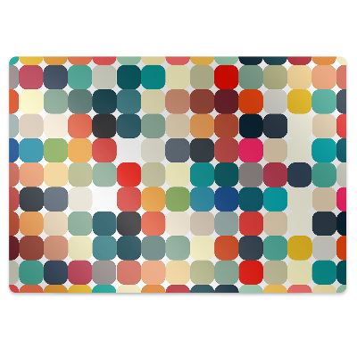 Tapis protection sol Motif géométrique